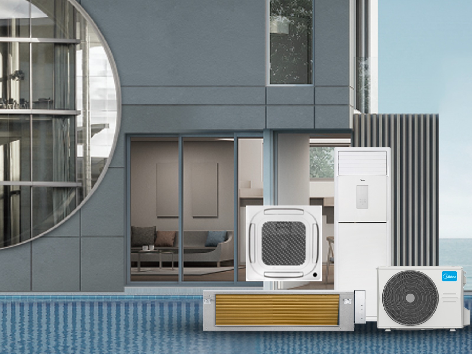 Midea Light Commercial AC