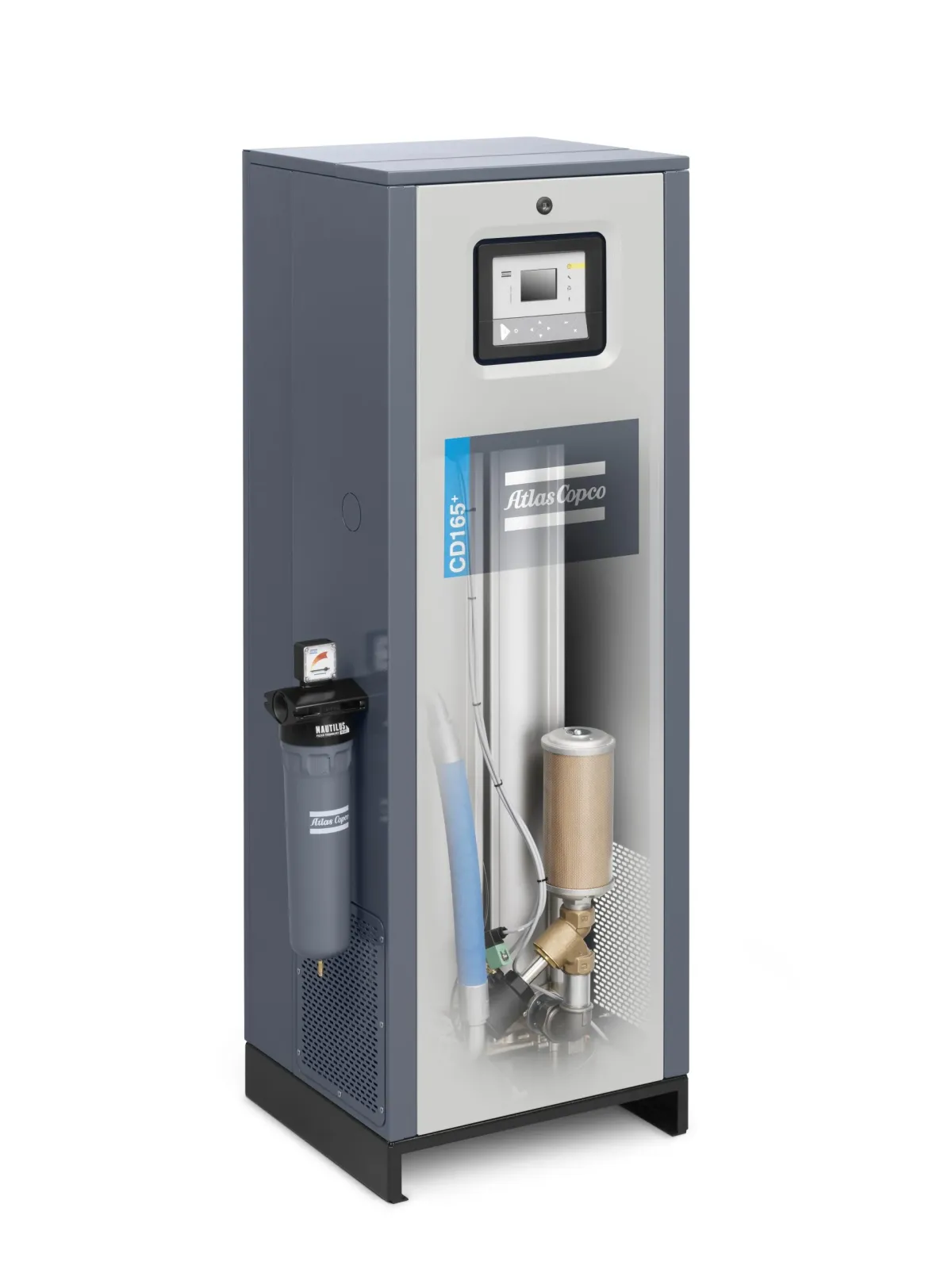 Compressed Air Dryers CD23 heatless desiccant dryer 23 l/s -20°C pressure dew point DC1 controller Cerades
