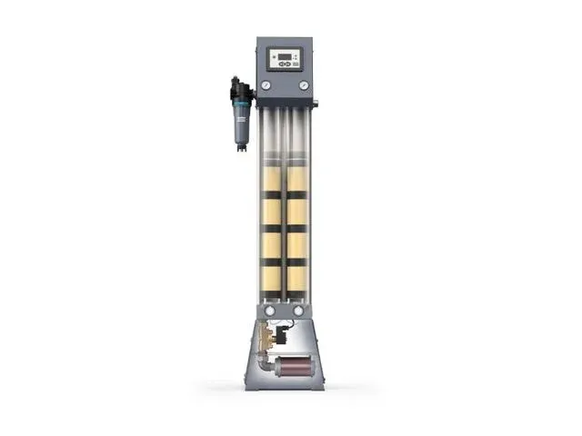 Compressed Air Dryers CD8 heatless desiccant dryer 8 l/s -20°C pressure dew point DC1 controller Cerades